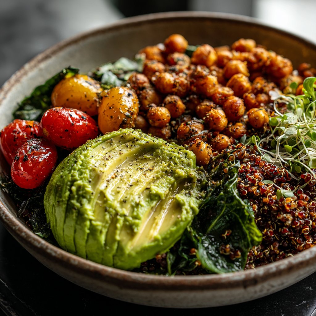 Buddha Bowl mit Avocado
