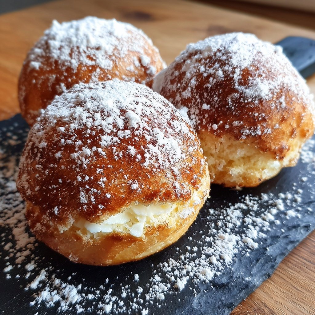 Quarkbällchen luftig