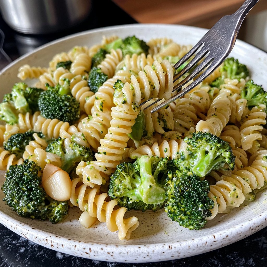 Pasta mit Brokkoli und Knoblauch