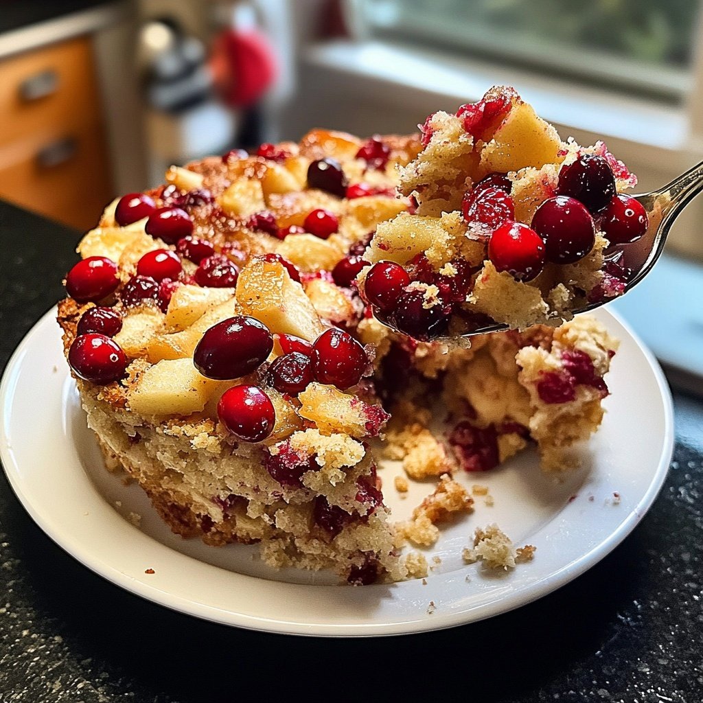 Traditionelle Cranberry-Apfel-Füllung