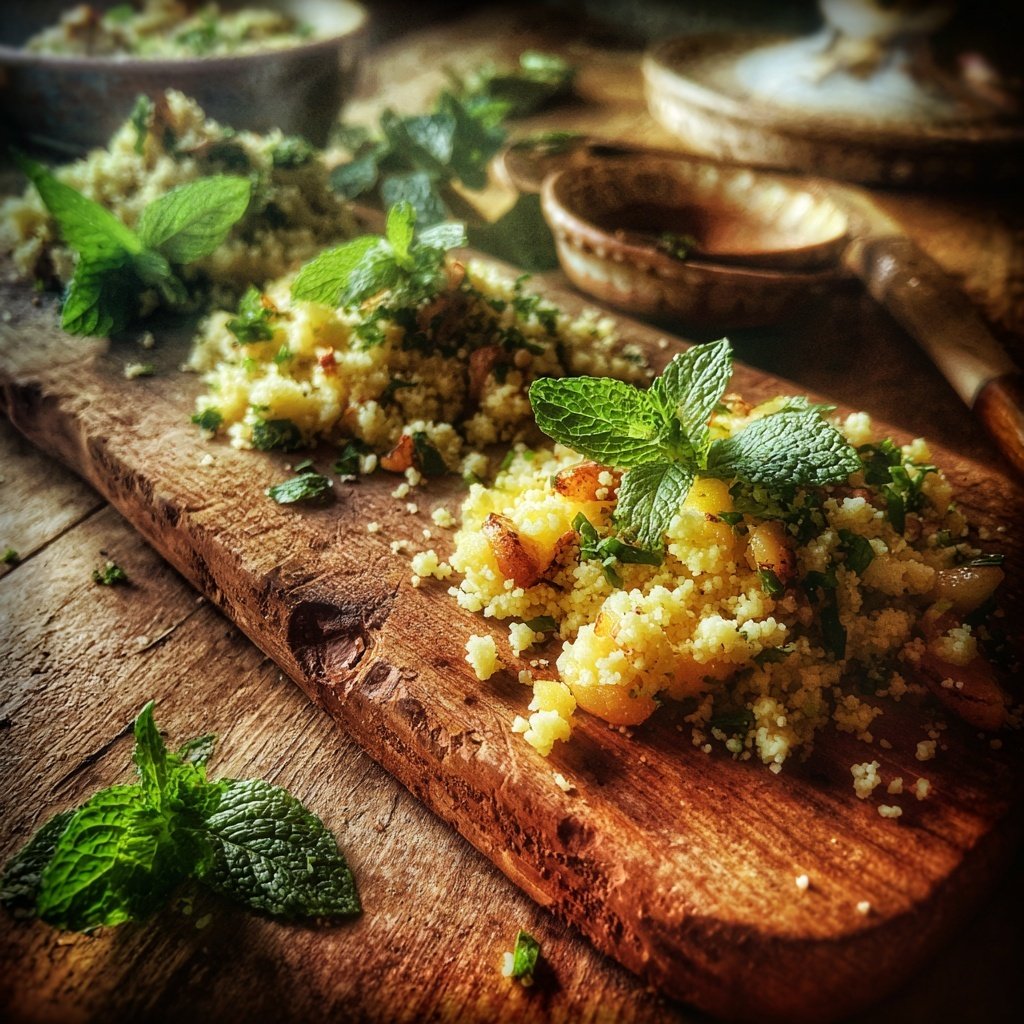 Grill Beilagen Mit Couscous Und Minze