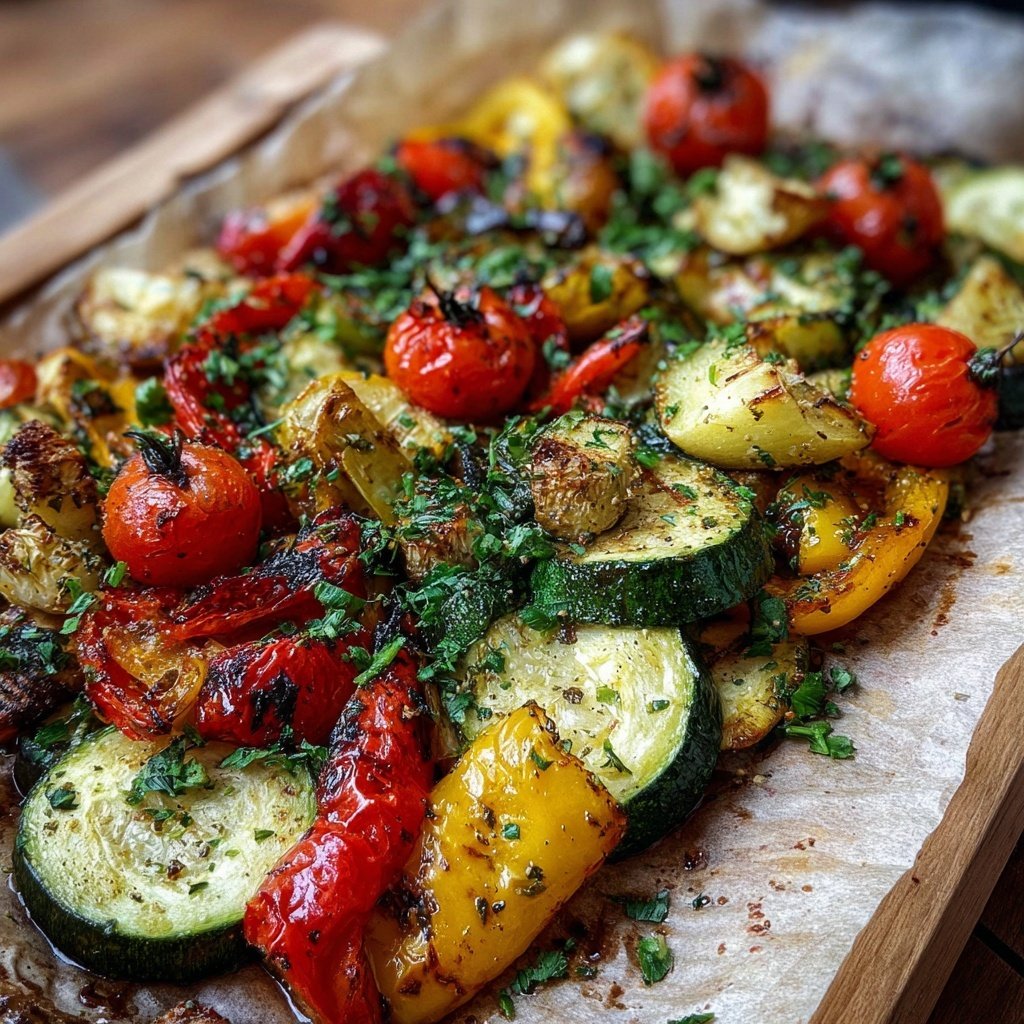 Gegrilltes Gemüse Mit Kräutern